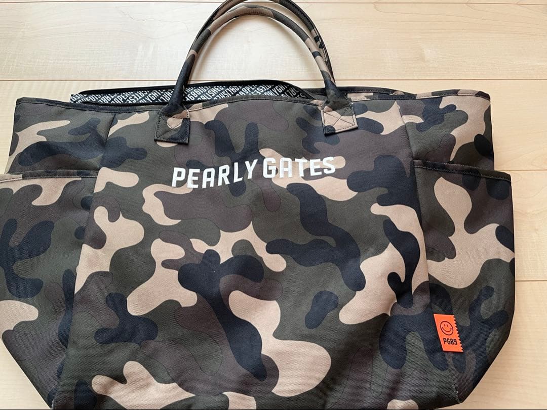 お値引き中❣️PEARLY GATES カモフラージュ トートバッグ