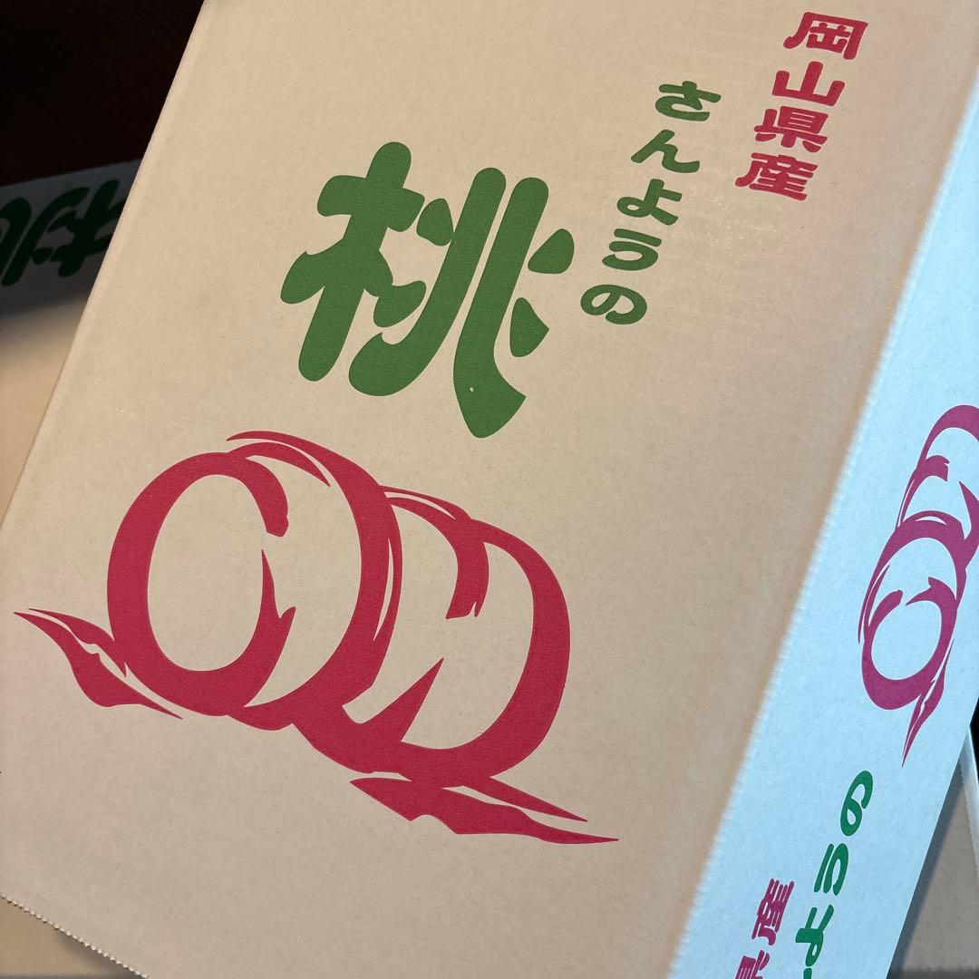 ※ここあ　岡山県産 さんようの桃　2箱