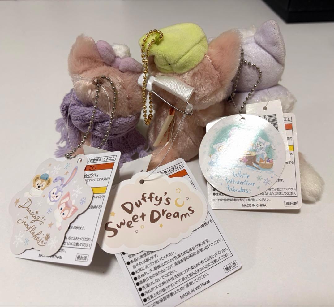 リーナベル　ぬいぐるみチャーム　ぬいぐるみバッチ　3点セット