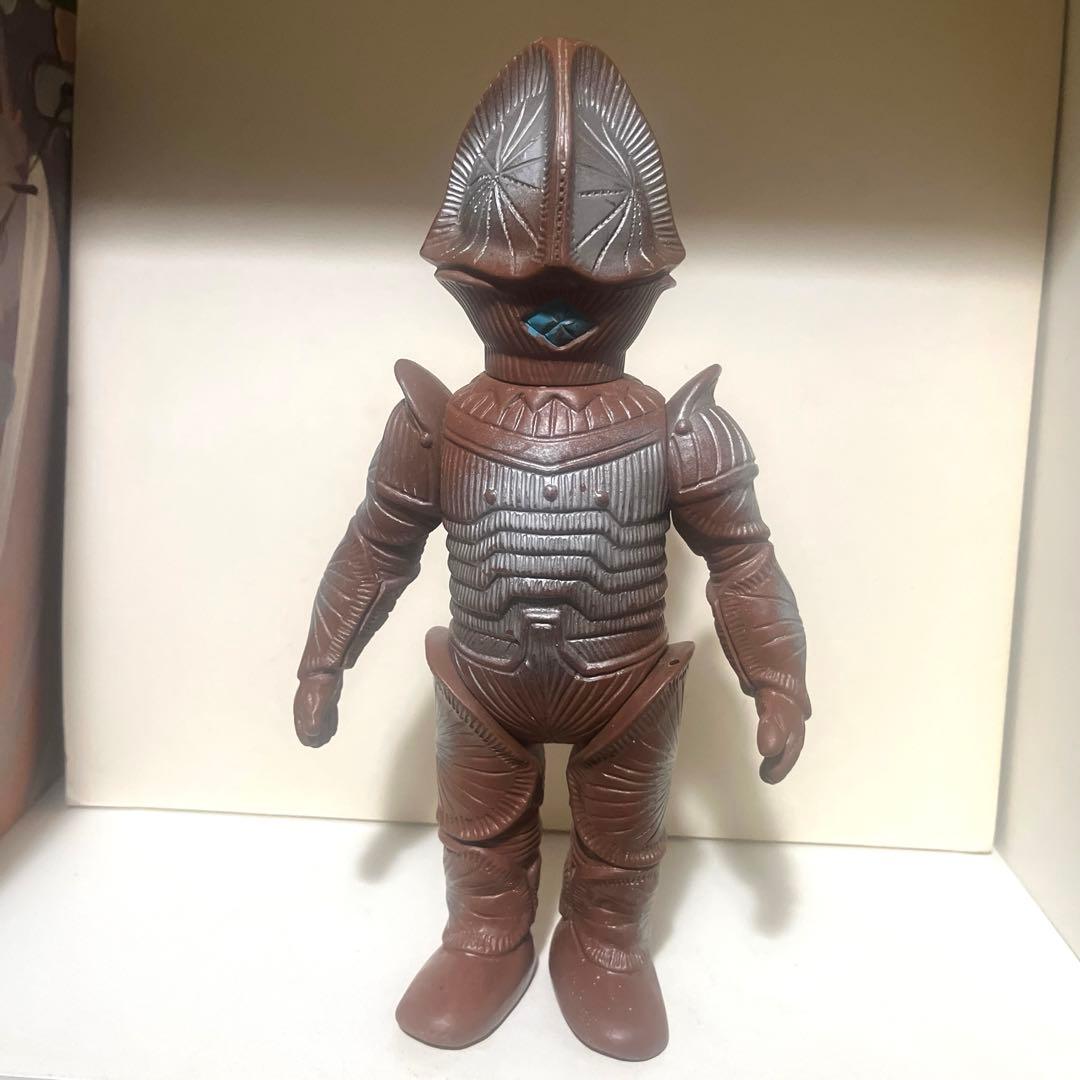 ブルマァク製 ボーグ星人 美品 ソフビ フィギュア ウルトラセブン 当時物