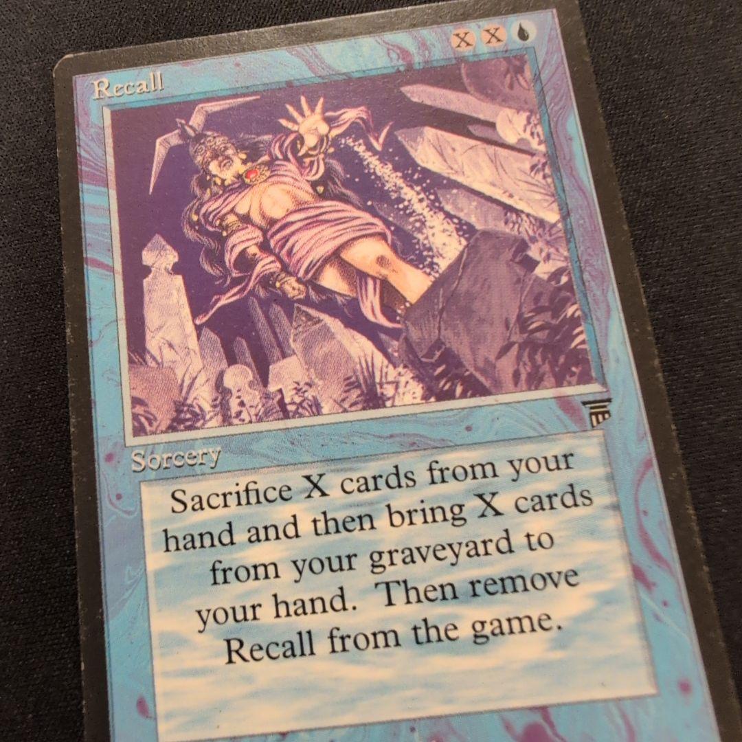 MTG Recall/回想 LEG 英語版