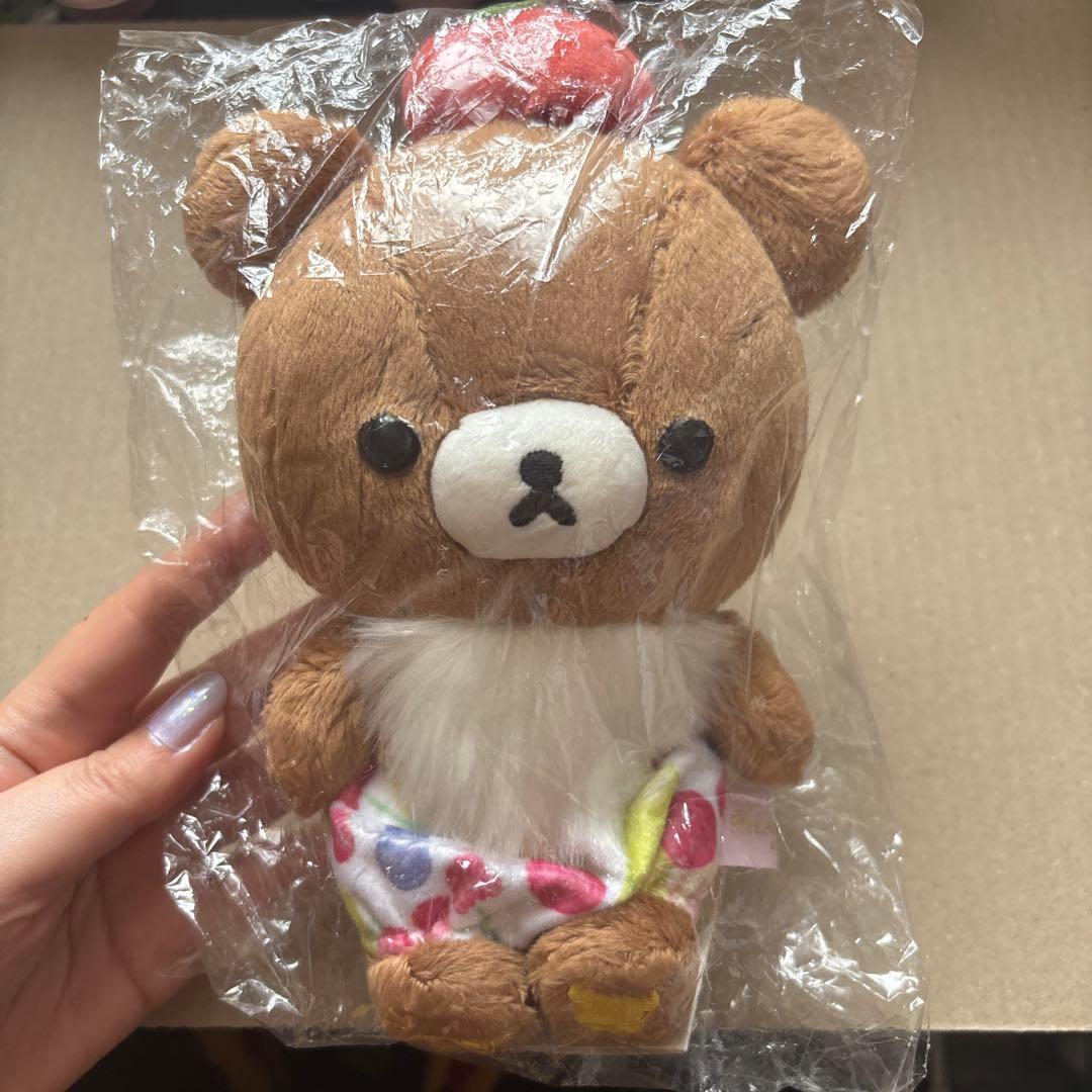 リラックマ　あつめてぬいぐるみ　チャイロイコグマ