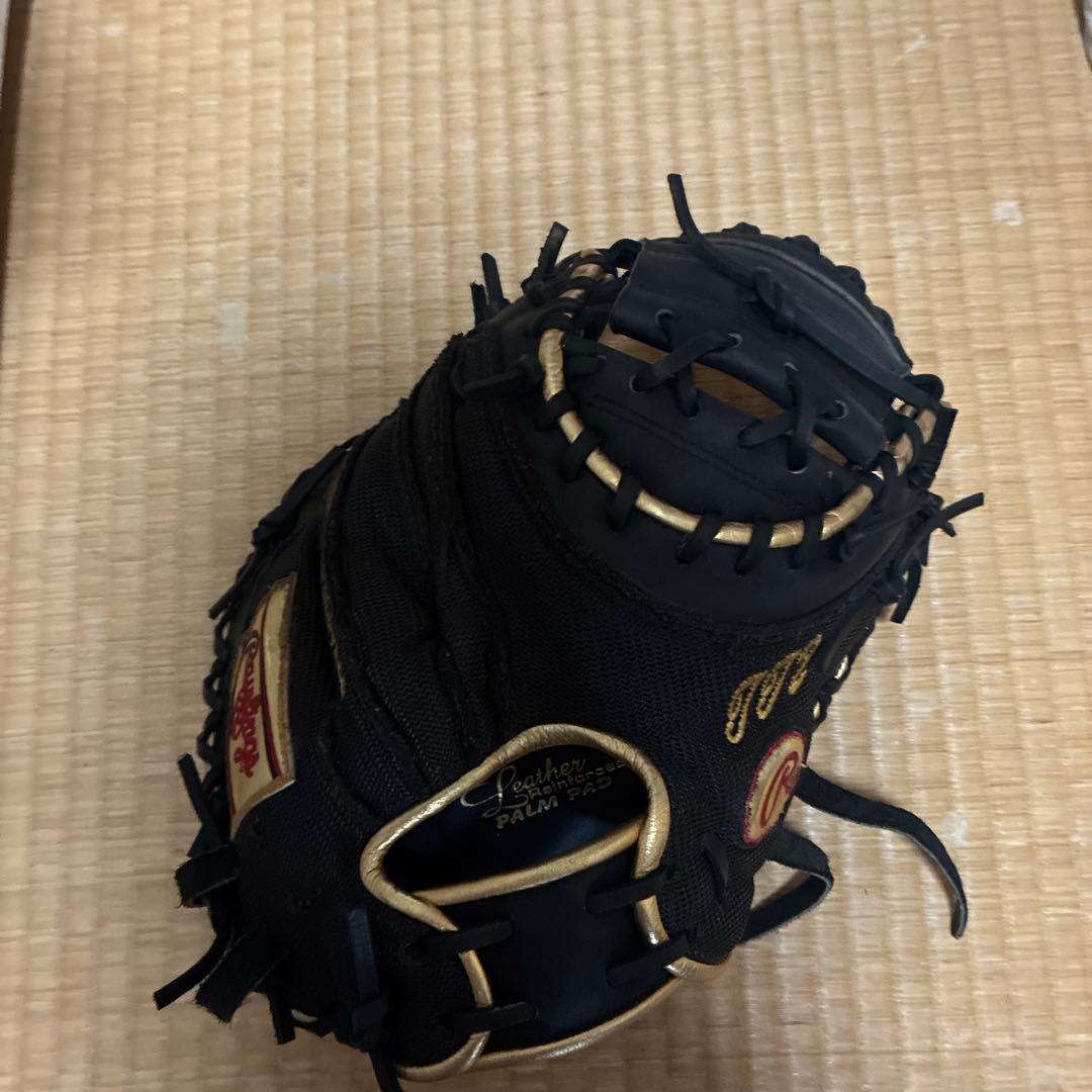 キャッチャーミット　モリーナモデル　ゴールドラベル