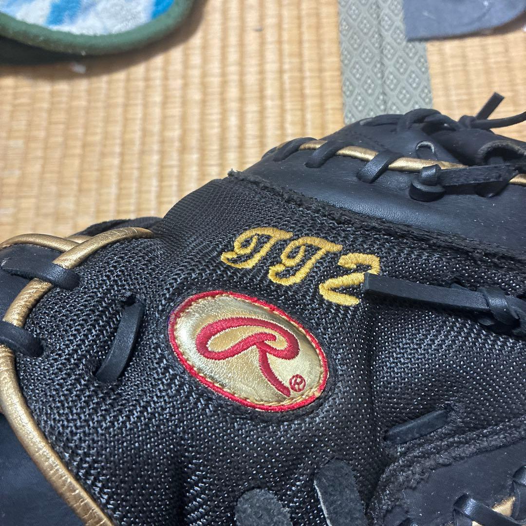 キャッチャーミット　モリーナモデル　ゴールドラベル