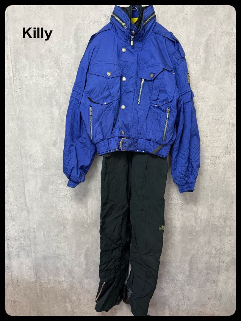 # Killy アシックス　スキーウェア　アウター　つなぎセット