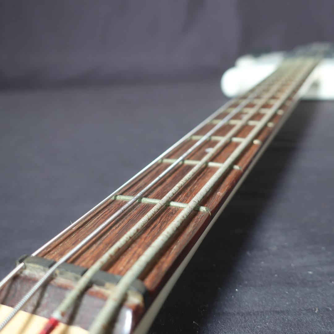 FERNANDES リボルバー エレキベース ホワイト GOTOHペグ装備