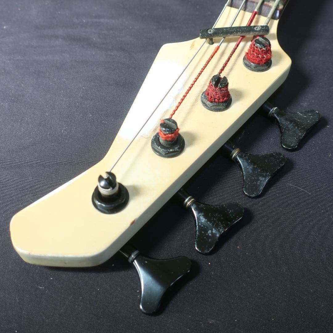 FERNANDES リボルバー エレキベース ホワイト GOTOHペグ装備
