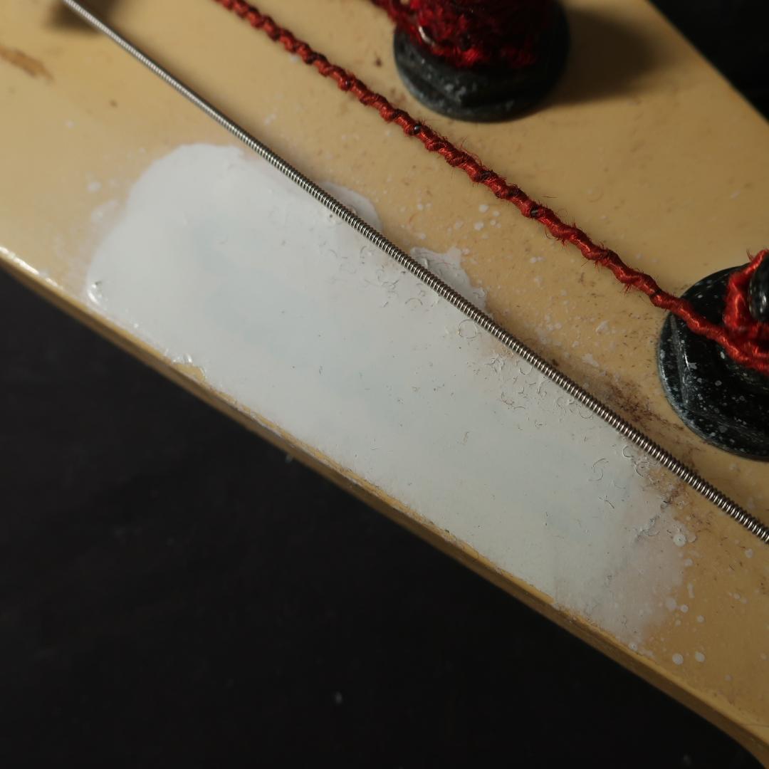 FERNANDES リボルバー エレキベース ホワイト GOTOHペグ装備