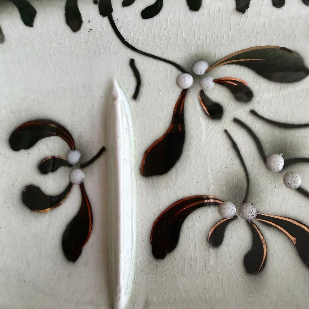 アンティーク ヤドリギ バドンヴィレー ダークグリーン