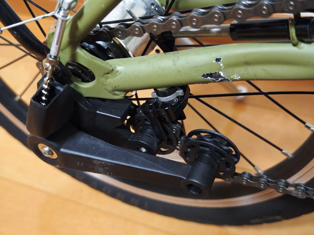 litepro ブロンプトン(brompton)風折り畳み自転車