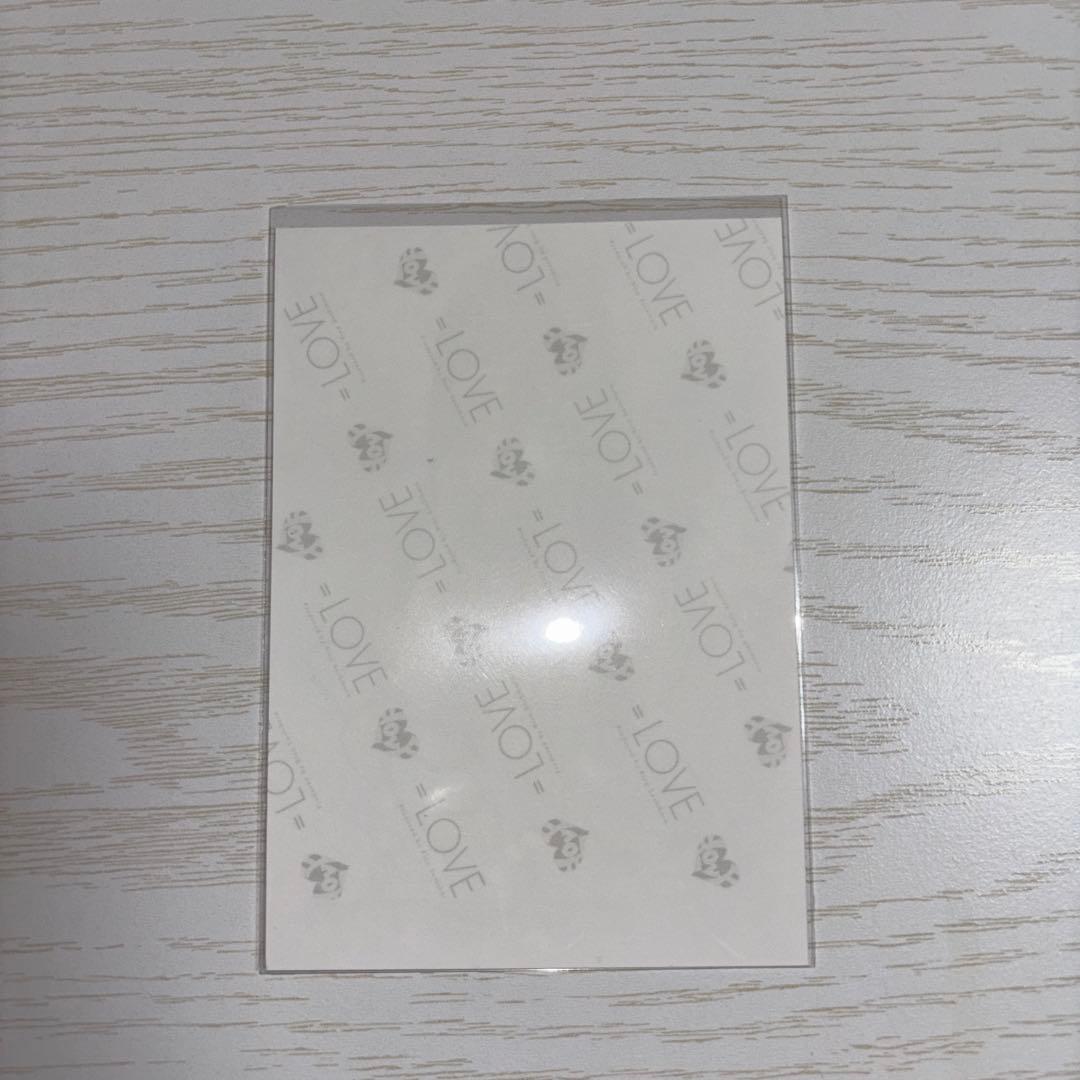 ＝LOVE イコラブ　齋藤樹愛羅　コンプ　ラブソングに襲われる　サイン　直筆