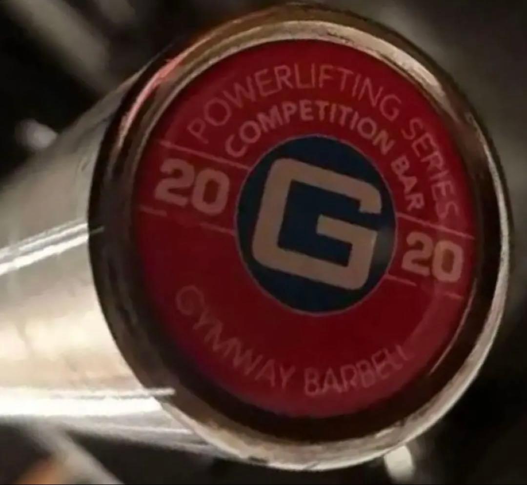 GYMWAY セラーコートパワーバー　 ガンメタルグレー