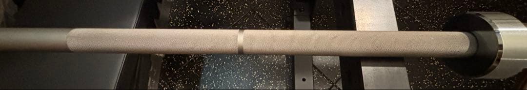 GYMWAY セラーコートパワーバー　 ガンメタルグレー