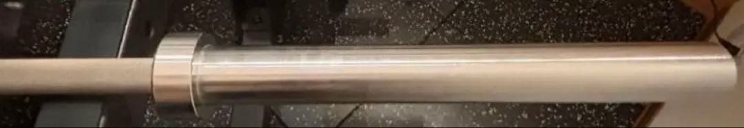 GYMWAY セラーコートパワーバー　 ガンメタルグレー