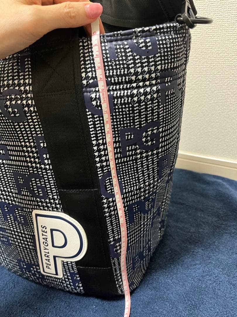 美品 大容量 PEARLY GATES カートバッグ　ラウンドバッグ