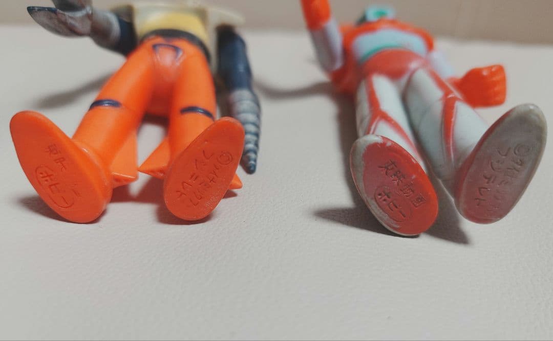 ゲッターロボ 2体セット ソフビ 当時物