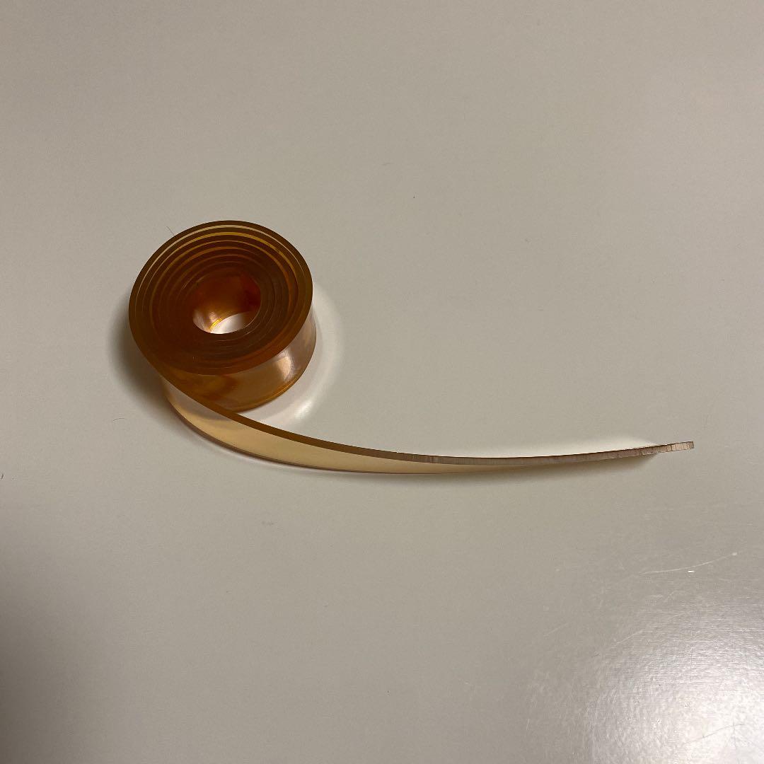 板ゴム　ボウリング　フィンガーグリップ　1メートル×3本