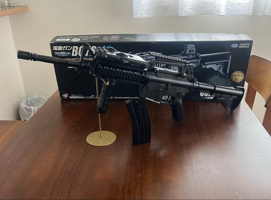 美品　マルイ カスタム品　SOPMOD M4 電動ガン　ボーイズ　リスバージョン