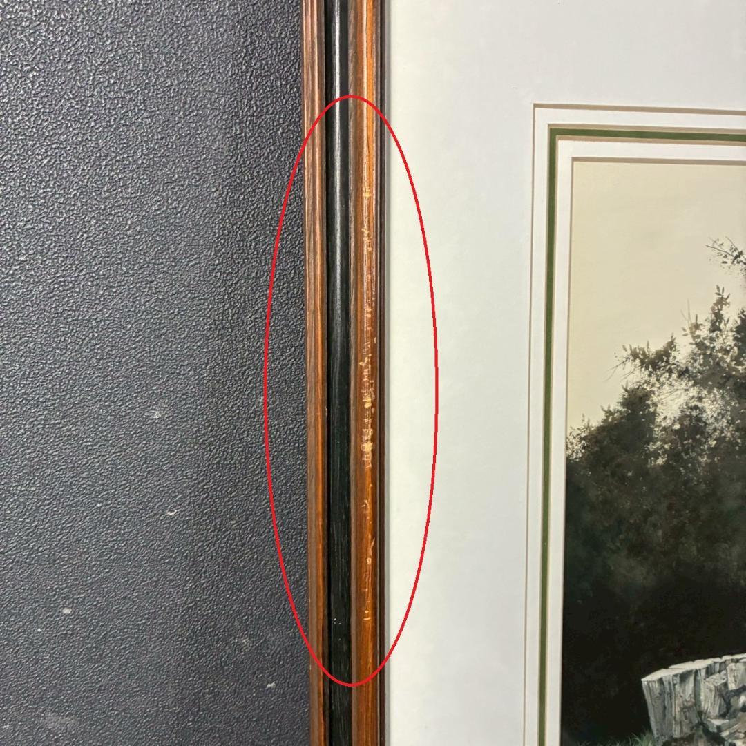 Jack Bernard Bevier「CHOPPING～」リトグラフ サイン入