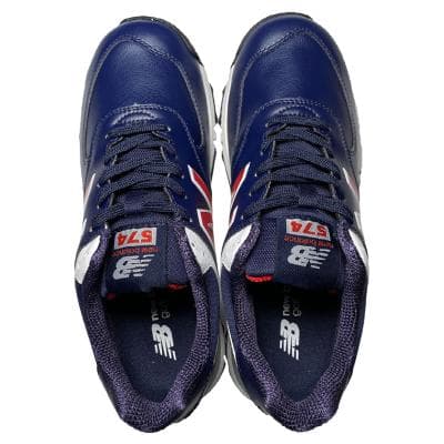 ニューバランスMGS574（ネイビー/レッド）24.5cm【新品】ゴルフシューズ