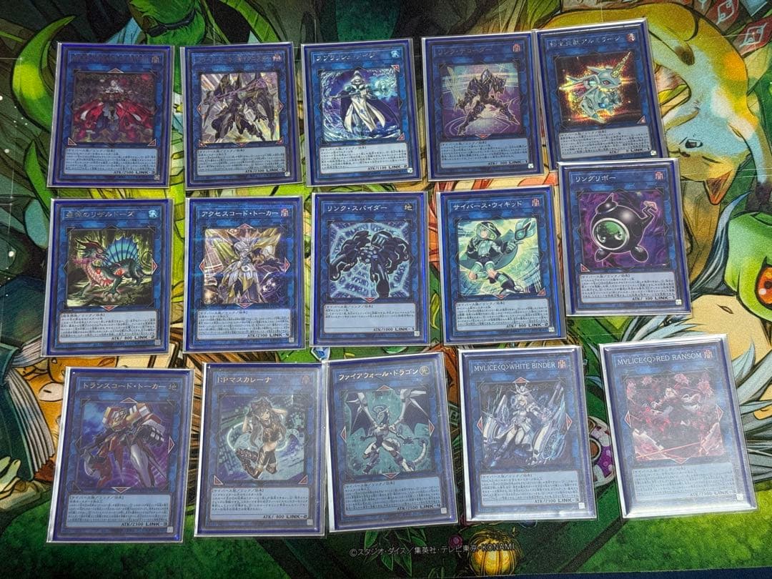 遊戯王OCG 構築済みデッキ　ドラゴンテイル　MALICE 烙印