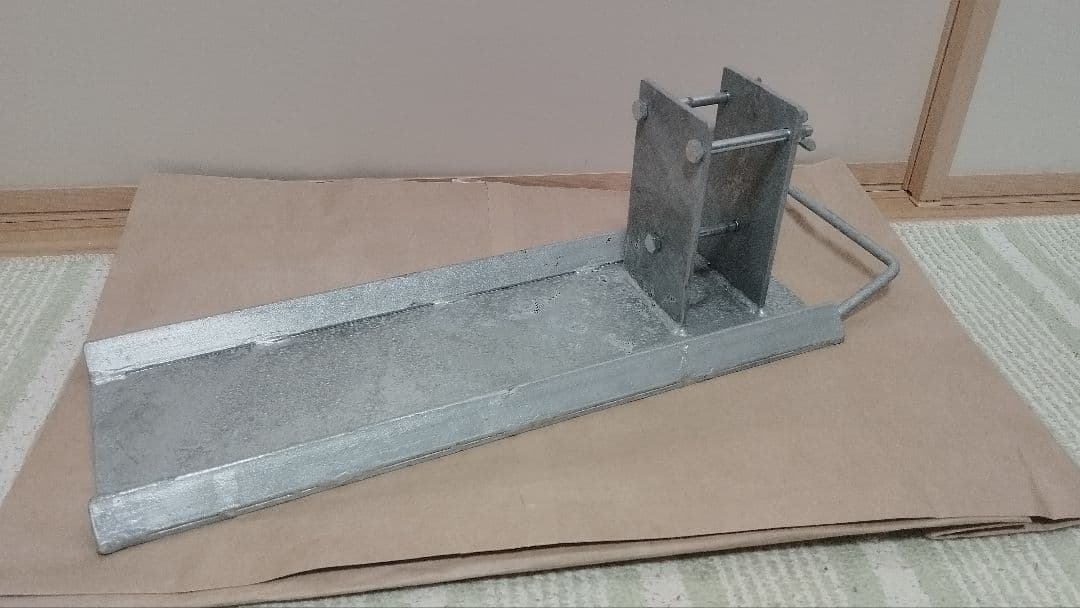 移動用タイヤ乗り上げ型マストベース ダイヤモンドＴＭＢ （アマチュア無線）