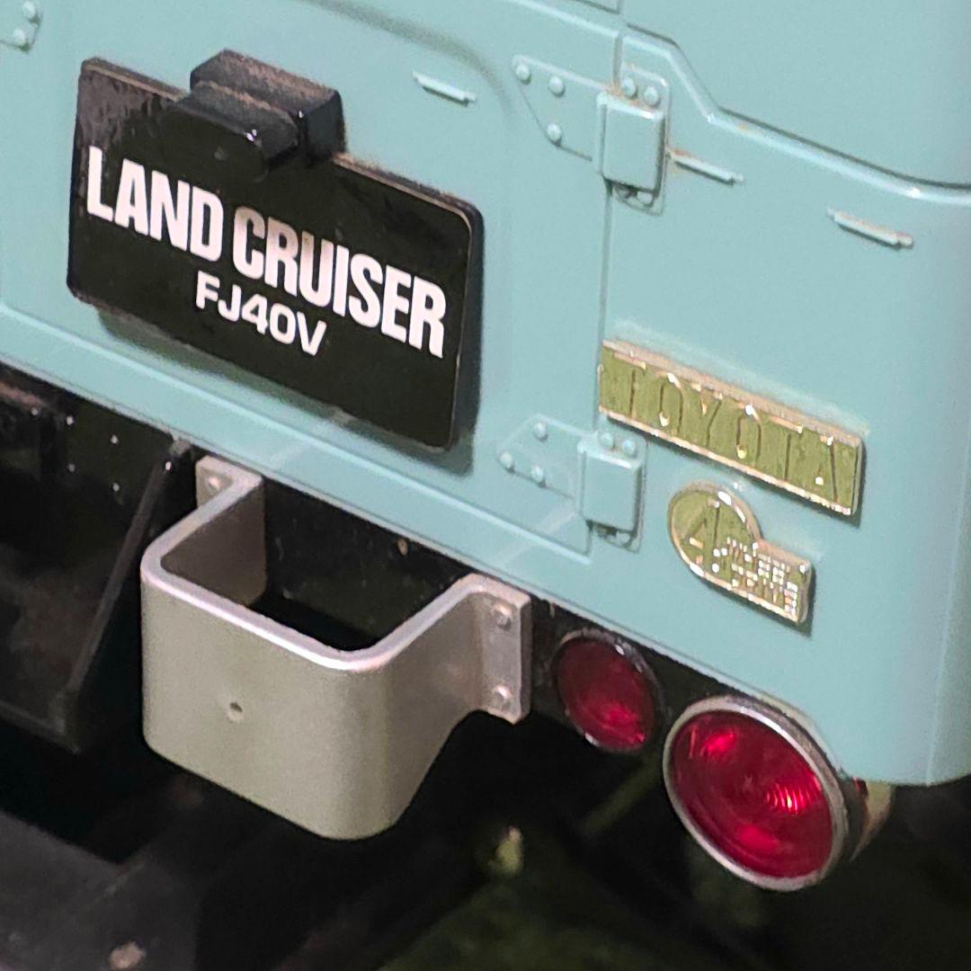 アオシマ ラジコン トヨタ ランドクルーザー 40系 FJ40V 1/8 動作可