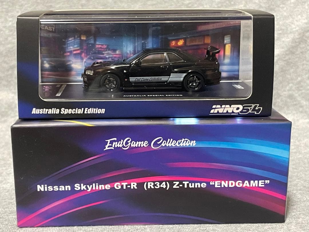 イノモデル 1/64 R34 Z-Tune ENDGAME チェイス