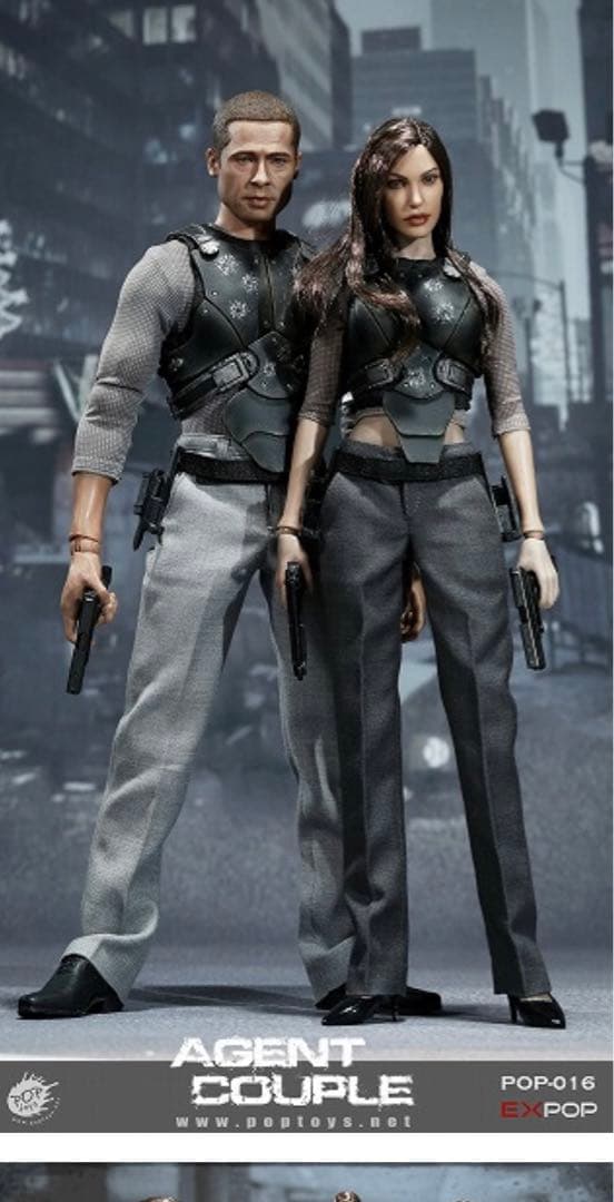 POPTOYS製 1/6 Agents Couple Mrs. Smith