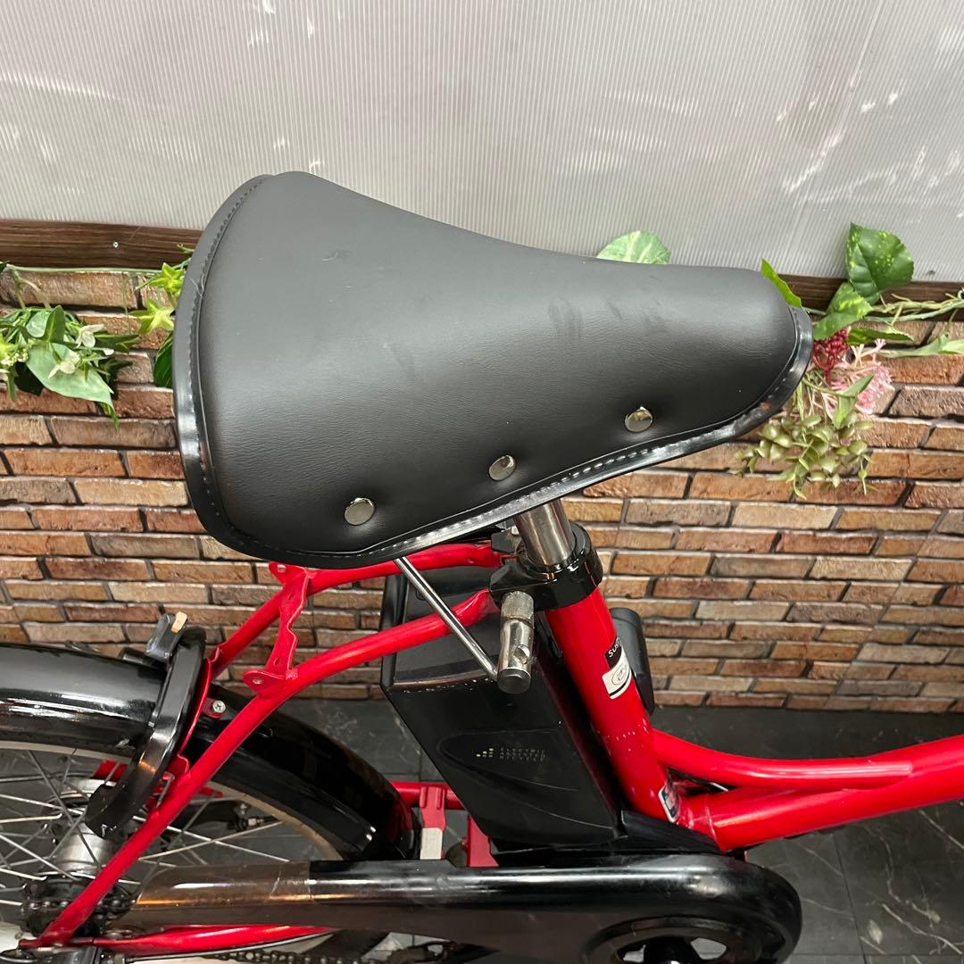 【91】電動自転車 Panasonic SugarDrop レッド 20インチ
