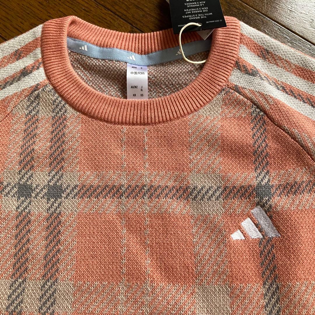 新品　adidas アディダス　レディースセットアップ　スカート セーターXL