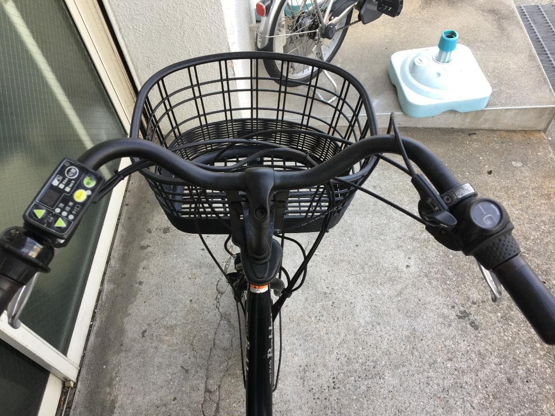 地域限定送料無料　パスバビー　子供乗せ　12,8AH　黒　神戸市　電動自転車