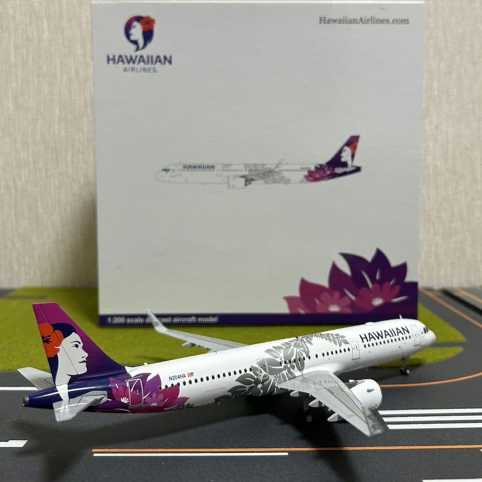 航空機・ヘリコプター Hawaiian Airlines A321neo 1:200
