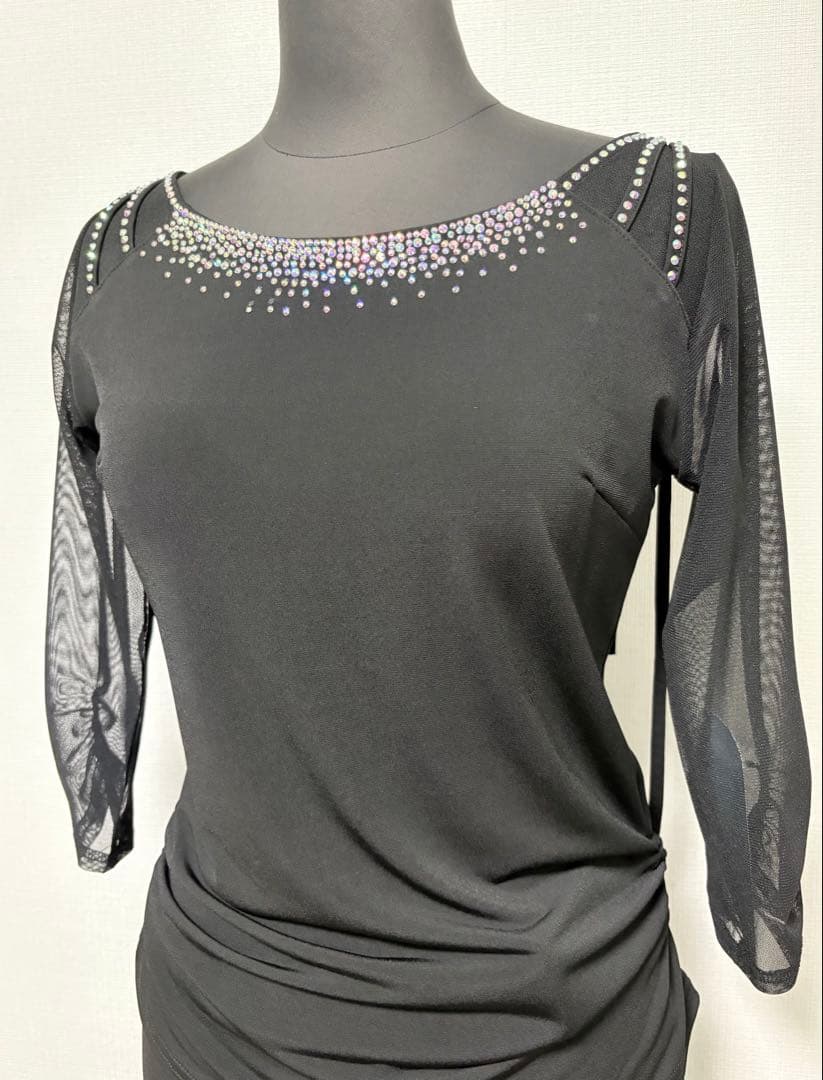 社交ダンス　上下セット　セットアップ　アンサンブル