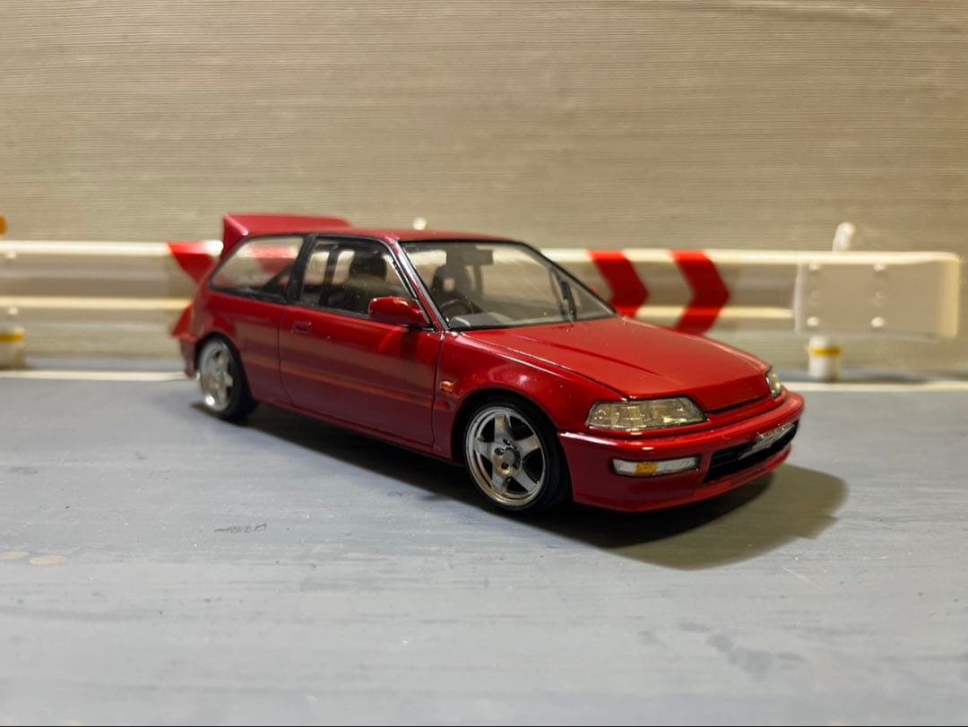 シビック　プラモデル　完成品　最終値下げ品