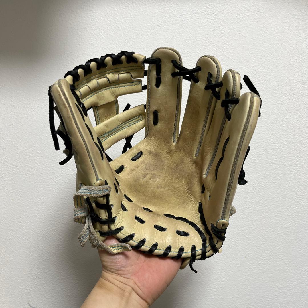 1117 てっぺん Tappen 型抜群 即戦力 美品 硬式 内野手用グローブ