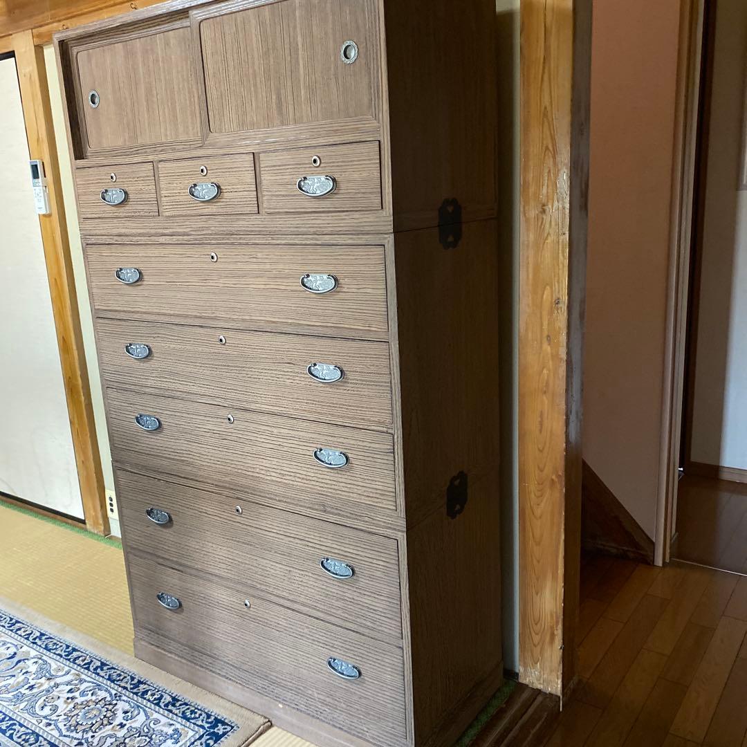 箪笥 婚礼箪笥 古道具 桐 収納家具 インテリア ②