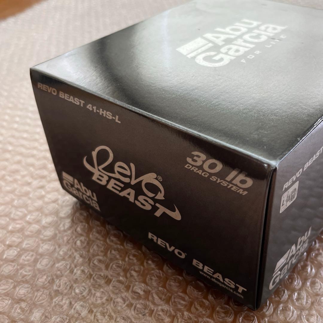 希少 アブガルシア レボ ビースト 41-HS-L 左巻き ハイギア 新品未使用
