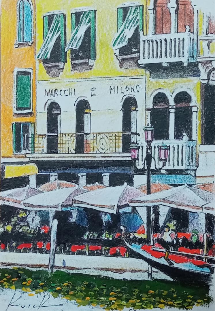 GV129★原画を飾る！！★師：平山郁夫★東京芸大卒★有名百貨店人気作家