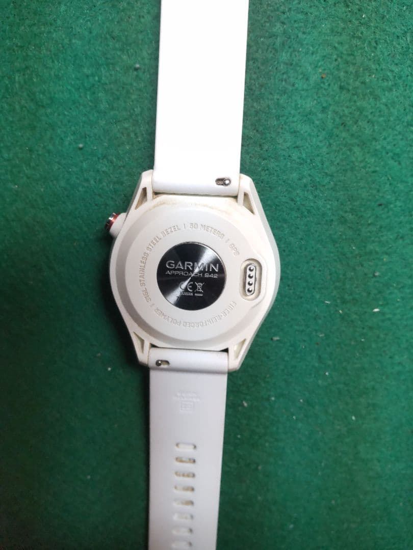 【美品】Garmin Approach S42 GPSナビ ホワイト