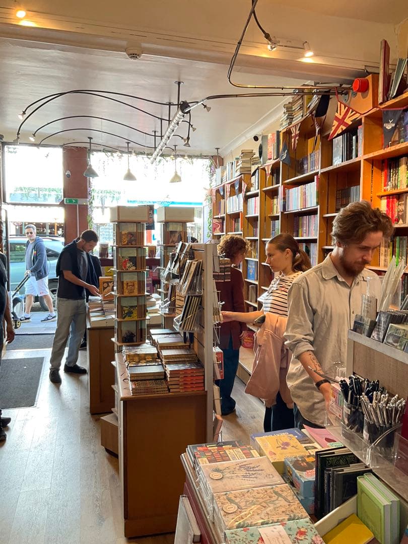 ノッティングヒルの恋人 書店グッツ 赤トートバック