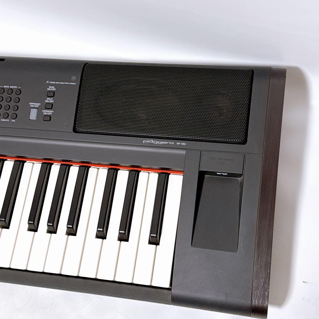 YAMAHA ヤマハ 電子ピアノ NP-V80 piaggero 76鍵盤