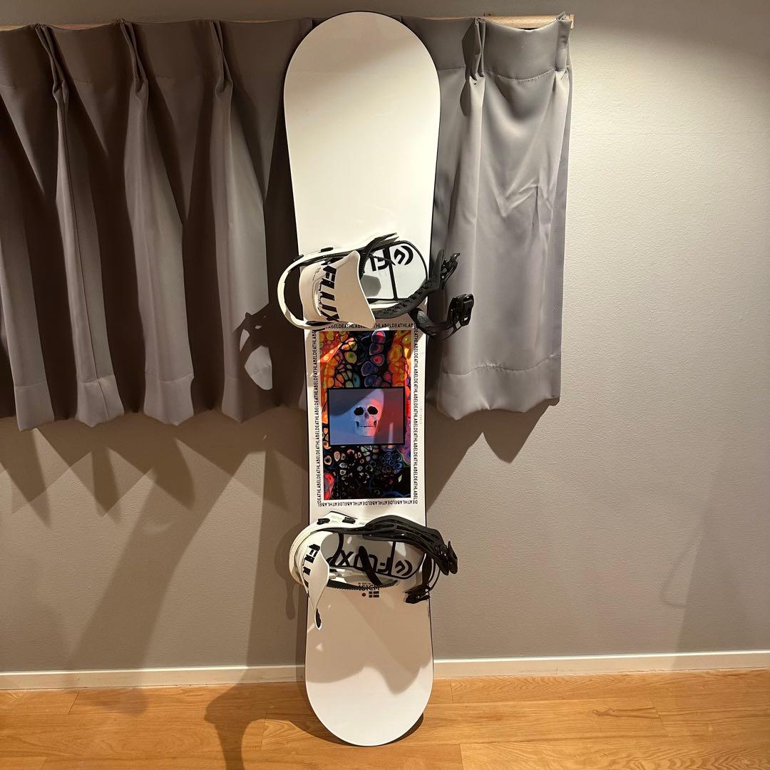DEATH LABEL, FLUX,SIMSスノーボードセット