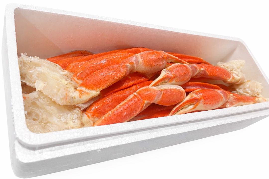 ち*ず様 激選仕入れ！ボイル済み本ズワイガニ脚 冷凍4kg｜