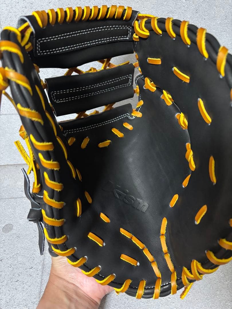 ケーイズム k-ism 訳ありレザー 硬式用ファーストミット スプリットバック