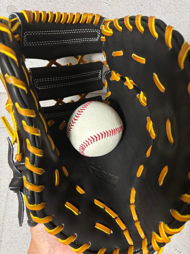 ケーイズム k-ism 訳ありレザー 硬式用ファーストミット スプリットバック