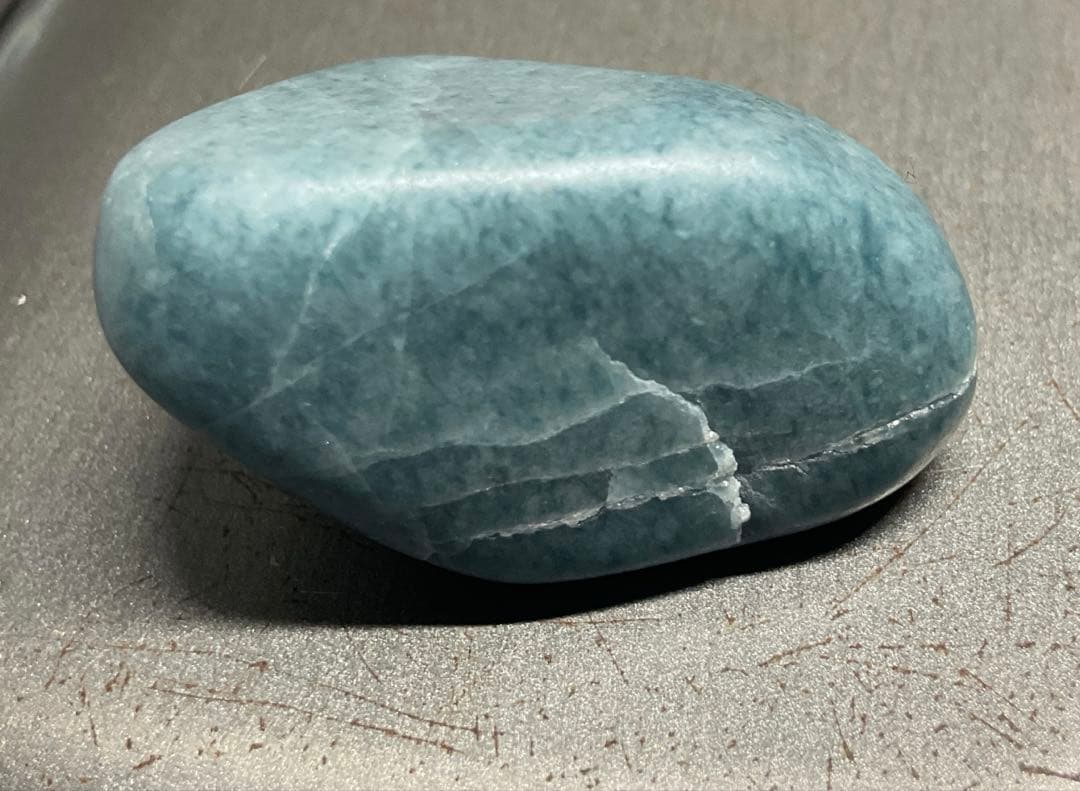 ［コバルト色の海石］　糸魚川翡翠海石27g ヒスイ　ひすい