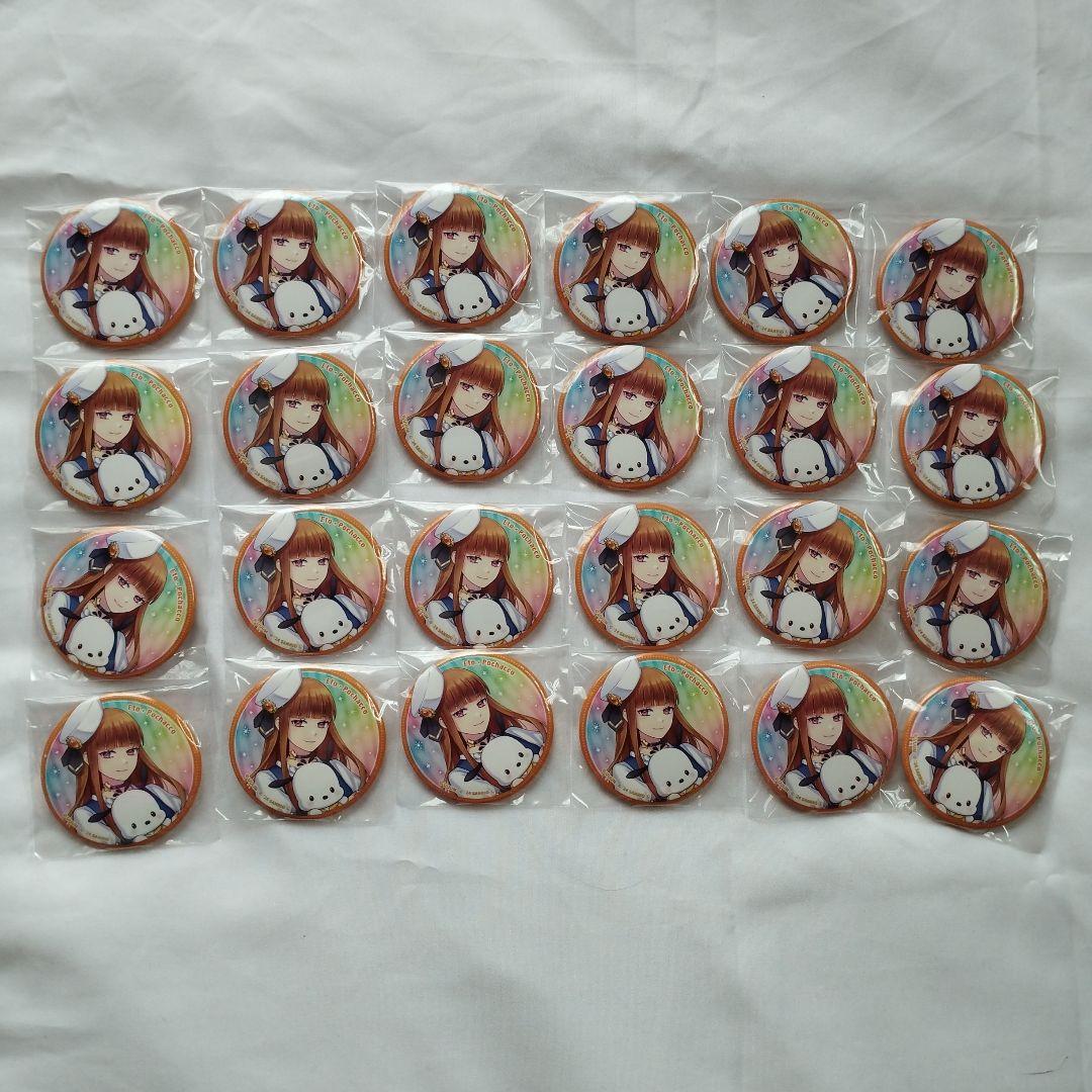 カラフルピーチ サンリオ等身缶バッジ えと