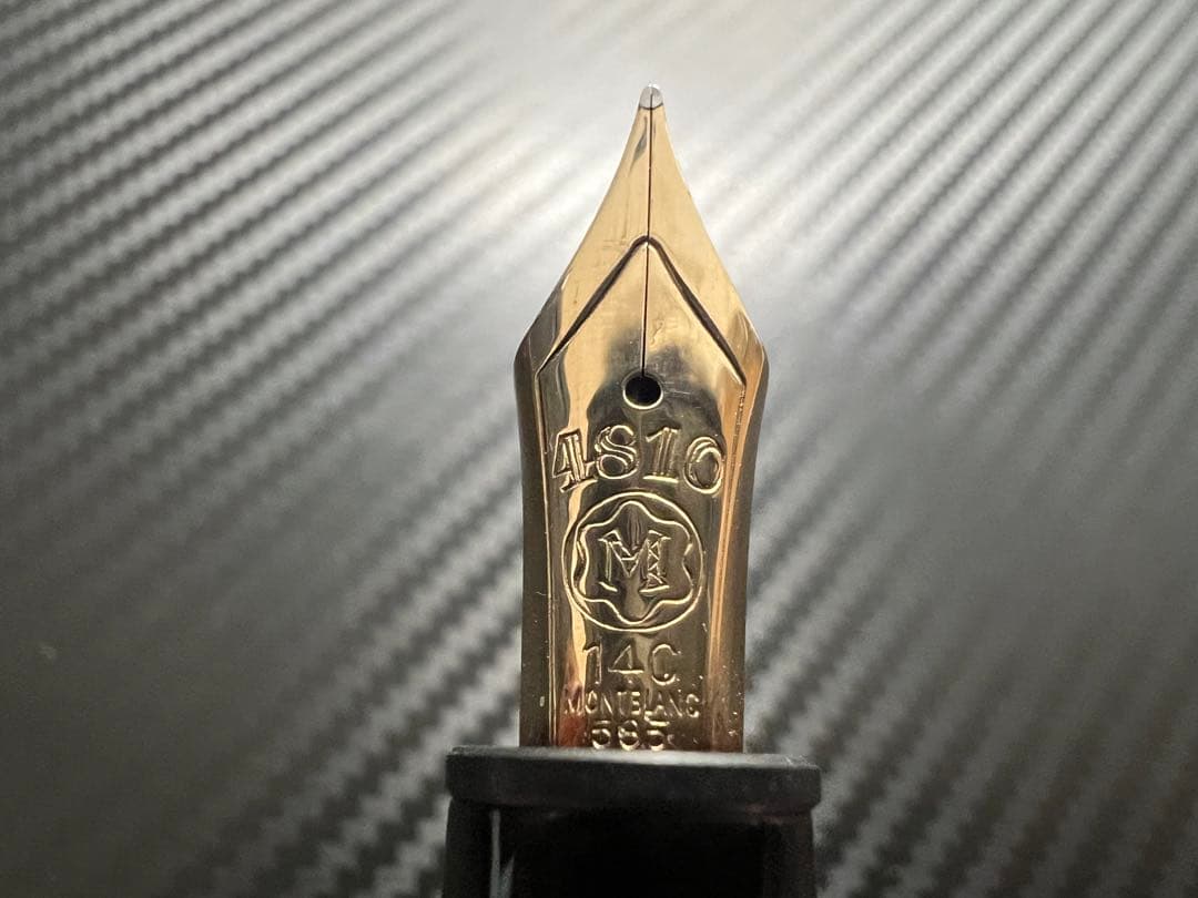 モンブラン マイスターシュテュック 146 万年筆 M 中字 14K 全金