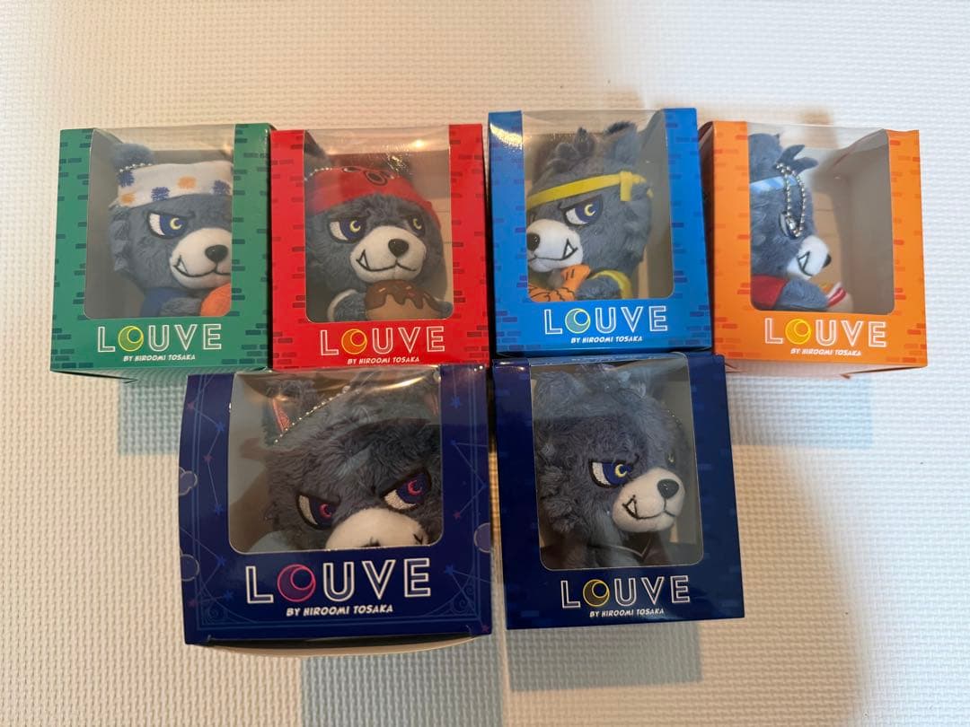 登坂広臣 ルーヴくん ぬいぐるみキーホルダー 6点セット
